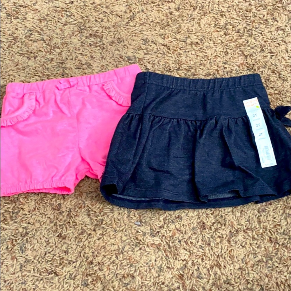 Scooter Skort and Shorts 2T